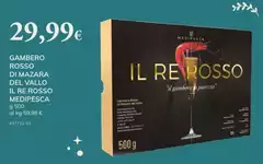 Vale - Gambero Rosso Di Mazara Del Vallo I Re Rosso Vale - Gambero Rosso Di Mazara Del Vallo I Re Rosso