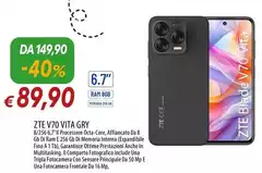 ZTE -  V70 Vita Gry