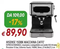Hisense - 15DBK Macchina Caffe Hisense - 15DBK Macchina Caffe