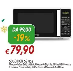 Sogo - HOR-SS-852 Sogo - HOR-SS-852