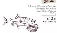 Sockeye - Salmone Affumicato Selvaggio Dell'Alaska Sapori&Idee Sockeye - Salmone Affumicato Selvaggio Dell'Alaska Sapori&Idee