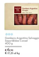 Sapori - Gambero Argentino Selvaggio &Idee Sapori - Gambero Argentino Selvaggio &Idee