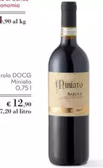 Miniato - Riolo DOCG Miniato - Riolo DOCG
