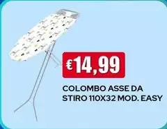 Colombo - Asse Da Stiro 110x32 Mod. Easy Colombo - Asse Da Stiro 110x32 Mod. Easy