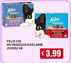 Purina - Felix Cig Mv Mixed/ Duckelamb Purina - Felix Cig Mv Mixed/ Duckelamb