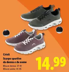Crivit - Scarpe Sportive Da Donna E Da Uomo Crivit - Scarpe Sportive Da Donna E Da Uomo