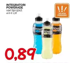 Powerade - Integratori Powerade - Integratori