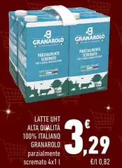 Granarolo - Latte UHT Alta Qualità 100% Italiano Granarolo - Latte UHT Alta Qualità 100% Italiano
