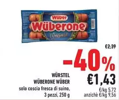 Solo - Würstel Wüberone Solo - Würstel Wüberone