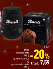 Bauli - Panettone Moro Bauli - Panettone Moro