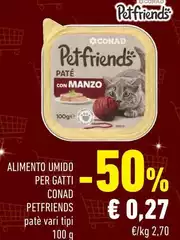 Conad - Alimento Umido Per Gatti Petfriends Conad - Alimento Umido Per Gatti Petfriends