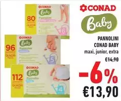 Conad - Pannolini Baby Conad - Pannolini Baby