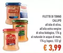 Callipo - Filetto Di Tonno Callipo - Filetto Di Tonno