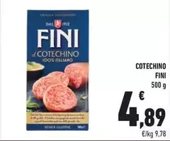Fini - Cotechino Fini - Cotechino