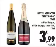 Cavit - Mastri Vernacoli Trentino DOC Cavit - Mastri Vernacoli Trentino DOC