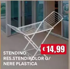 Stendino Res.Stendikolor G/Nere Plastica
