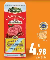 Casa Modena - Cotechino Di Modena IGP Casa Modena - Cotechino Di Modena IGP