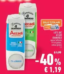 Granarolo - Latte UHT Accadi