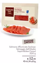 Sapori - Salmone Affumicato Sockeye Selvaggio Dell'alaska &Idee Sapori - Salmone Affumicato Sockeye Selvaggio Dell'alaska &Idee