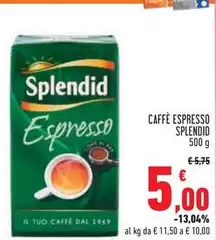 Splendid - Caffè Espresso Splendid - Caffè Espresso