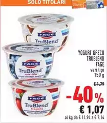 Fage - Yogurt Greco Trublend Fage - Yogurt Greco Trublend