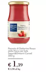 Sapori - Passata Di Datterino Rosso Della Piana Del Sele &Dintorni Sapori - Passata Di Datterino Rosso Della Piana Del Sele &Dintorni