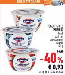 Fage - Yogurt Greco Trublend Fage - Yogurt Greco Trublend
