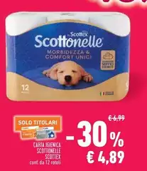 Scottex - Carta Igienica Scottex - Carta Igienica