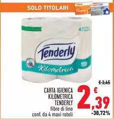 Tenderly - Carta Igienica Kilometrica Tenderly - Carta Igienica Kilometrica