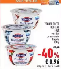 Fage - Yogurt Greco Trublend Fage - Yogurt Greco Trublend