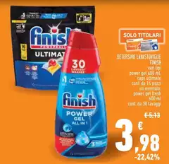 Finish - Detersivo Lavastoviglie Finish - Detersivo Lavastoviglie