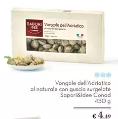 Sapori - Vongole Dell'Adriatico Al Naturale Con Guscio Surgelate &Idee Sapori - Vongole Dell'Adriatico Al Naturale Con Guscio Surgelate &Idee