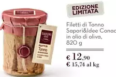 Oliva - Filetti Di Tonno Sapori&Idee Oliva - Filetti Di Tonno Sapori&Idee