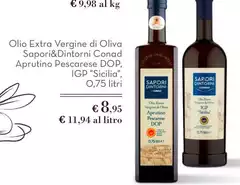 Olio Extra Vergine Di Oliva Sapori&Dintorni Olio Extra Vergine Di Oliva Sapori&Dintorni