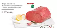 Conad - Polpa Posteriore Di Bovino Adulto Scottona Percorso Qualità Conad - Polpa Posteriore Di Bovino Adulto Scottona Percorso Qualità