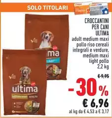 Ultima - Croccantini Per Cani Ultima - Croccantini Per Cani