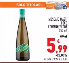 Fontanafredda - Moscato D'Asti DOCG Fontanafredda - Moscato D'Asti DOCG