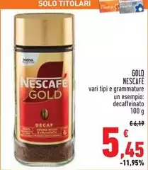 Nescafé - Gold Nescafé - Gold