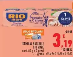 Rio Mare - Tonno Al Naturale Rio Mare - Tonno Al Naturale