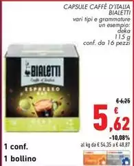 Bialetti - Capsule Caffè D'italia Bialetti - Capsule Caffè D'italia