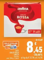 Lavazza - Caffe Qualita Rossa Lavazza - Caffe Qualita Rossa
