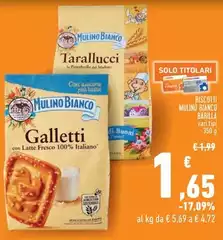 Barilla - Biscotti Mulino Bianco Barilla - Biscotti Mulino Bianco