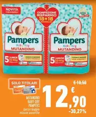 Pampers - Mutandino Baby-Dry Pampers - Mutandino Baby-Dry