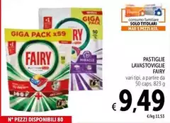 Fairy - Pastiglie Lavastoviglie