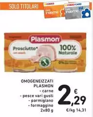 Plasmon - Omogeneizzati Plasmon - Omogeneizzati