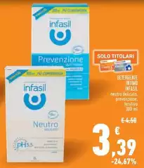 Infasil - Detergente Intimo Infasil - Detergente Intimo