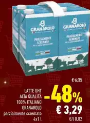 Granarolo - Latte Uht Alta Qualità 100% Italiano Granarolo - Latte Uht Alta Qualità 100% Italiano