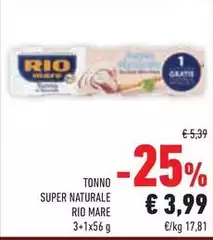 Rio Mare - Tonno Super Naturale Rio Mare - Tonno Super Naturale