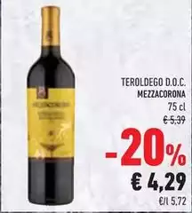 Mezzacorona - Teroldego D.O.C. Mezzacorona - Teroldego D.O.C.