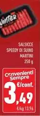 Martini - Salsicce Speedy Di Suino Martini - Salsicce Speedy Di Suino